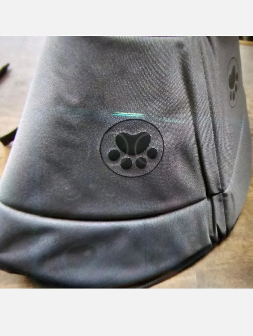 Soft Gray Inflatable Recovery Collar for Dogs - Comfortable Post-Op E-Collar